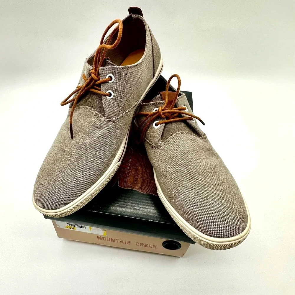 Mountain Creek Doug Men's‎ 9.5M Lace‑Up Boat Shoes w/ Box – Great Condition